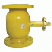 Шаровой стальной кран для газа фланец/фланец, с ИСО-фланцем, Ду 125-500 Ру 16-25, Broen Ballomaх