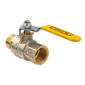Кран шаровой газовый Enolgas вн.-нар. 1 рычаг