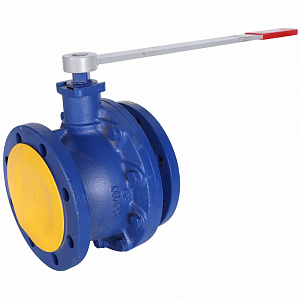 Кран шаровой чугун 565A DN15 PN16 фл рукоятка Тмакс=150 оС Zetkama