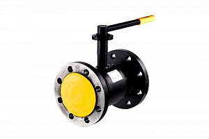 Кран шаровой сталь Ballomax КШТ 61.103 Ду 150 Ру25 фл ISO-фл и рукоятка BROEN КШТ 61.103.150.А.25