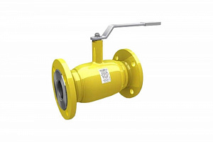 Кран шаровой сталь газ КШ.Ц.Ф Ду 40 Ру40 фл полнопроходной LD КШ.Ц.Ф.GAS.040.040.П/П.02