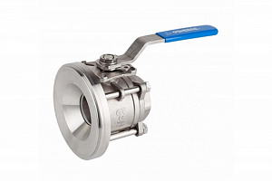 Кран шаровой Genebre 2053 нерж. сталь, сварка, уплотнение PTFE, Ру 63 Ду 15 Ру 63 2053 04