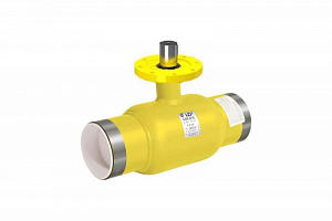 Кран шаровой сталь газ КШ.Ц.П.Э.GAS Ду 20 Ру40 п/привар под эл/привод LD КШ.Ц.П.Э.GAS.020.040.Н/П.02