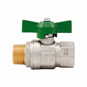 Кран шаровой Itap GREEN 379 для питьевой воды ВН 3/4 рычаг