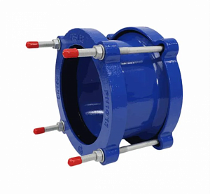 Муфта чугун соединительная для ПЭ труб Ду 200 (Дн 200-200) Ру10/16 ДРК-Е Benarmo 7021