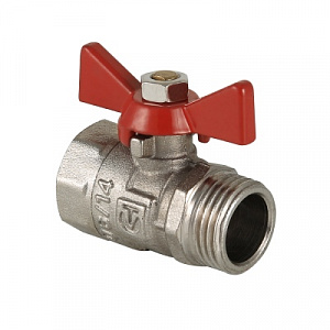 Кран шаровой VALTEC Compact 1/2 ВН бабочка