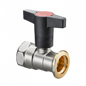 Кран шаровой Oventrop Optibal P DN 32 Rp 1 1/4 х G 1 1/2 для обвязки насоса без обратного клапана