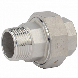 Муфта американка нержавеющая ВР-ВР 1" DN25 (33.7 мм) AISI 304