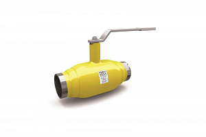 Кран шаровой сталь газ КШ.Ц.П.GAS Ду 40 Ру40 п/привар полнопроходной LD КШ.Ц.П.GAS.040.040.П/П.02
