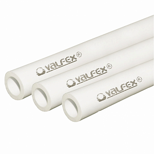 Труба PP-R белая DN50х4.6 мм PN10 SDR11 Т<20°С L=4 м Valfex 10103050