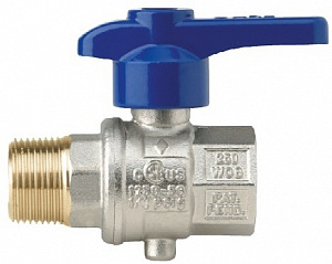 Кран дисковый RB (Rubinetterie Bresciane) EUROFLY 600301 3/4 НВ