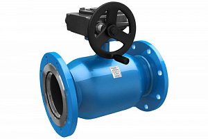 Кран шаровой стальной Energy Ду 500 Ру16 фл с редуктором LD КШ.Ц.Ф.Р.Energy.500/400.016.Н/П.03