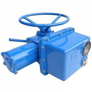 Электропривод четвертьоборотный QB-3-120 F05/F07 17х17/14х14 квадрат 220В IP67 для 3-ходового крана Benarmo