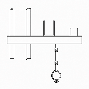 Опора 100 50 А14Б 536.000-03