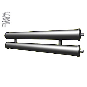 Регистр отопления двухрядный РАП-2x219x5.0-8000