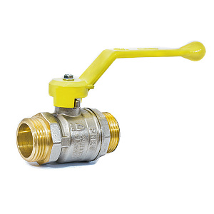 Кран шаровой LD 47.25.Н-Н.Р.GAS газовый наружная резьба 1 рычаг