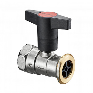 Кран шаровой Oventrop Optibal P DN 25 Rp 1 х G 1 1/2 для обвязки насоса с обратным клапаном