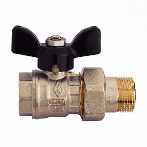 Кран шаровой RB (Rubinetterie Bresciane) EхPO-SFER 4604 1/2 НВ американка бабочка
