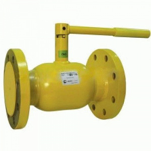 Шаровой стальной кран для газа фланец/фланец с рукояткой Ду 65 Ру 16